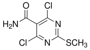 4,6-Dichloro-2-(methylthio)pyrimidine-5-carboxamide