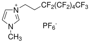 1-Methyl-3-(3,3,4,4,5,5,6,6,7,7,8,8,8-tridecafluorooctyl)imidazolium hexafluorophosphate