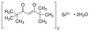 Strontium bis(2,2,6,6-tetramethyl-3,5-heptanedionate) dihydrate