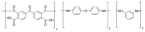 Poly(3,3′,4,4′-benzophenonetetracarboxylic dianhydride-co-4,4′-oxydianiline/1,3-phenylenediamine), amic acid solution