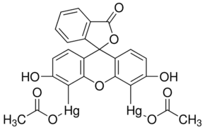 Fluorescein mercuric acetate