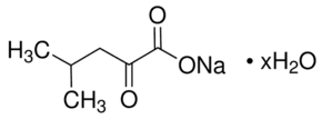 4-Methyl-2-oxopentanoic acid sodium salt hydrate