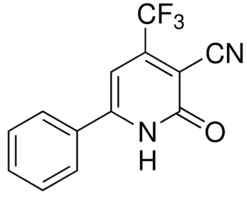 1,2-Dihydro-2-oxo-6-phenyl-4-(trifluoromethyl)3-pyridinecarbonitrile