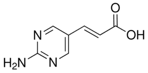 (2E)-3-(2-Aminopyrimidin-5-yl)acrylic acid