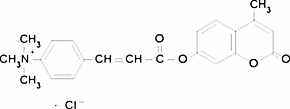 4-Methylumbelliferyl p-trimethylammoniocinnamate chloride