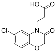 6-Chloro-2,3-dihydro-3-oxo-4H-1,4-benzoxazine-4-propionic acid
