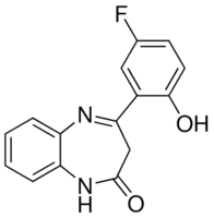 1,3-Dihydro-4-(5-fluoro-2-hydroxyphenyl)-2H-1,5-benzodiazepin-2-one