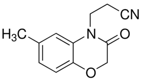 3-(6-Methyl-2H-1,4-benzoxazin-3(4H)-one-4-yl)-propionitrile