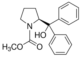 Methyl (2S)-(−)-2-(hydroxydiphenylmethyl)-1-pyrrolidinecarboxylate