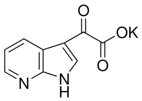 Potassium α-oxo-7-azaindole-3-acetate
