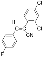 E-α-(2,4-Dichlorophenyl)-4-fluorocinnamonitrile