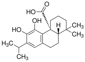 Carnosic acid from Rosmarinus officinalis