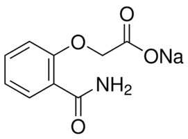 (2-Carbamoylphenoxy)acetic acid sodium salt