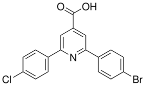 2-(4-Bromophenyl)-6-(4-chlorophenyl)pyridine-4-carboxylic acid