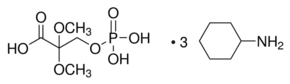 Hydroxypyruvic acid dimethyl ketal phosphate tri(cyclohexylammonium) salt