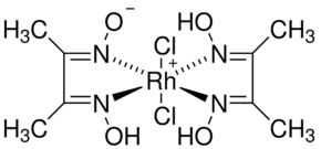 Dichloro(dimethylglyoximato)(dimethylglyoxime)rhodium(III)
