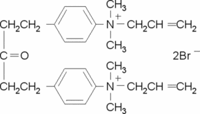 1,5-Bis(4-allyldimethylammoniumphenyl)pentan-3-one dibromide