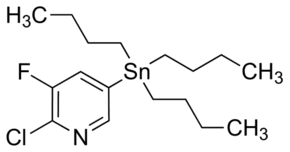 2-Chloro-3-fluoro-5-(tributylstannyl)pyridine