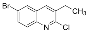 6-Bromo-2-chloro-3-ethylquinoline
