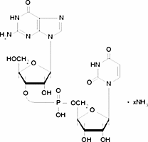 Guanylyl(3′→5′)uridine ammonium salt