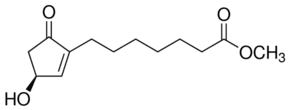 Methyl (S)-(−)-3-hydroxy-5-oxo-1-cyclopentene-1-heptanoate
