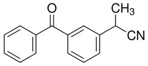 2-(3-Benzoylphenyl)propionitrile