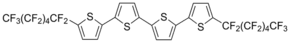 5,5′′′-Bis(tridecafluorohexyl)-2,2′:5′,2 ′′:5′′,2′′′-quaterthiophene