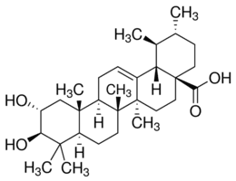 Corosolic acid from Lagerstroemia speciosa
