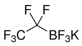 Potassium pentafluroroethyltrifluoroborate