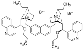 O,O′-Diallyl-N,N′-(2,7-naphthalenediyldimethyl)bis(hydrocinchonidinium) dibromide