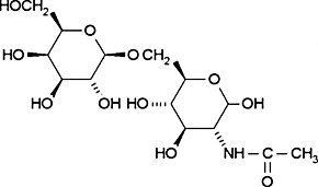 2-Acetamido-2-deoxy-6-O-(β-D-galactopyranosyl)-D-glucopyranose