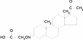 Progesterone 3-(O-carboxymethyl)oxime