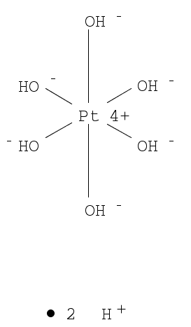 Hydrogen hexahydroxyplatinate(IV)