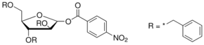 2,3,5-Tri-O-benzyl-D-arabinofuranose 1-(4-nitrobenzoate)