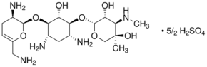 Sisomicin sulfate salt