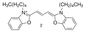 3,3′-Dipentyloxacarbocyanine iodide