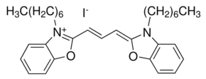 3,3′-Diheptyloxacarbocyanine iodide