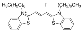 3,3′-Diheptylthiacarbocyanine iodide
