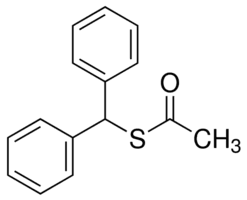 Diphenylmethanethiol acetate