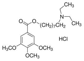 8-(Diethylamino)octyl-3,4,5-trimethoxybenzoate hydrochloride