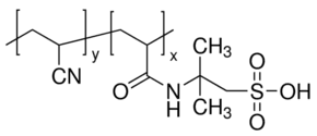 Poly(2-acrylamido-2-methyl-1-propanesulfonic acid-co-acrylonitrile)