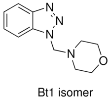 (4-Morpholinylmethyl)benzotriazole, mixture of Bt1 and Bt2 isomers