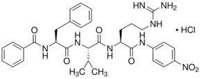N-Benzoyl-Phe-Val-Arg-p-nitroanilide hydrochloride