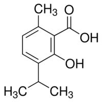 2-Hydroxy-3-isopropyl-6-methylbenzoic acid