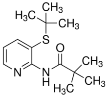 N-(3-tert-Butylsulfanyl-pyridin-2-yl)-2,2-dimethyl-propionamide
