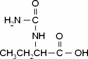N-Carbamyl-DL-α-amino-n-butyric acid