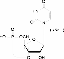 Uridine 3′:5′-cyclic monophosphate sodium salt
