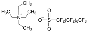 Heptadecafluorooctanesulfonic acid tetraethylammonium salt