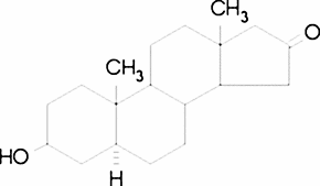 5α-Androstan-3β-ol-16-one
