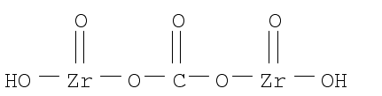 Zirconium(IV) carbonate basic